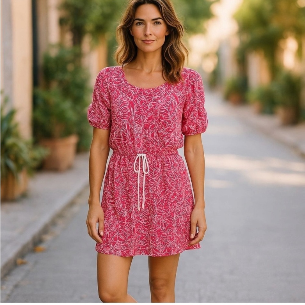 Lilly Pulitzer Raquel red Floral Dress - Picture 10 of 11